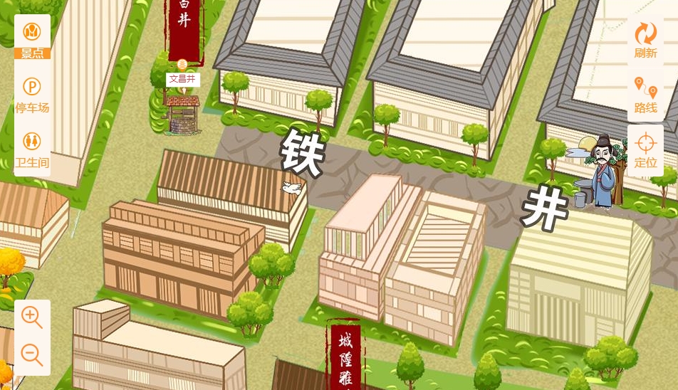 柳江智慧景区：手绘地图与语音导览的完美融合